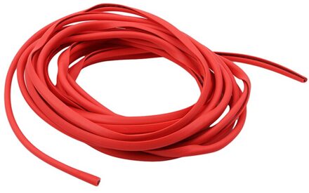 5M U Type Universele Auto Deur Rand Rubber Scratch Protector Moulding Strip Bescherming Strips Afdichting Anti-Wrijven Diy auto-Styling rood