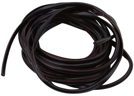 5M U Type Universele Auto Deur Rand Rubber Scratch Protector Moulding Strip Bescherming Strips Afdichting Anti-Wrijven Diy auto-Styling zwart