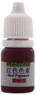 5Ml Handgemaakte Zeep Dye Pigmenten Base Kleur Vloeibare Pigment Diy Handleiding Zeep Tool rood