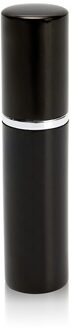 5Ml Mini Invulbare Parfumflesje Heldere Aluminium Draagbare Voor Reizen Afspraak Party Beauty Containers Met Verstuiver zwart