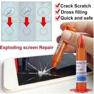 5Ml Uv Lijm Liquid Optical Clear Adhesive Tp 2500 Loca Reparatie Tool Voor Reparatie Mobiel Voor Touch Screen Voor glas Mobiele Telefoon