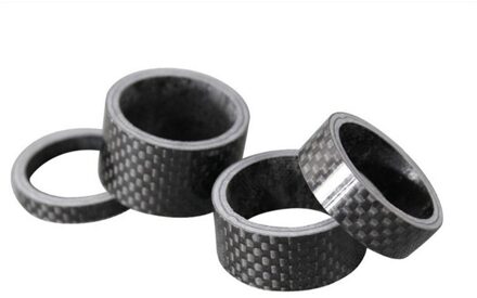 5Mm 10Mm 15Mm 20Mm Carbon Fiber Fiets Wasmachine [28.6Mm] Matte Ultra-Fiets stem Spacers Voor Bicyle Voorvorken