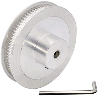 5Mm Boring GT2 80 T Katrol Synchrone Wiel 2GT Distributieriem Katrol 80 Tanden Voor Voron 2.4 3D Printer 6Mm Breedte Riem