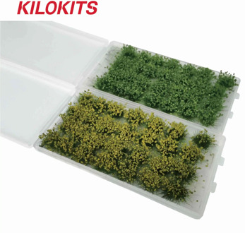 5MM Bush Cluster Grass Tufts For Military Model Dioramas Railway Layout 1:35 1:72 1:87 1:48 1:160