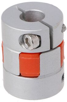 5Mm X 8Mm X 25Mm Cnc Stappenmotor Flexibele Plum Jaw Shaft Koppeling Koppeling