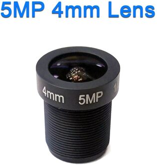 5MP 4mm Lens M12 Standaard CCTV Lens voor CCTV Camera AHD Camera of IP Camera