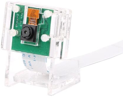 5MP Camera Module Webcam Video 1080P + Transparante Houder Voor Raspberry Pi 4/3B +/ 3B/2B/Zero