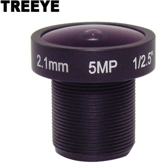 5MP Hd 2.1Mm Cctv Lens 5.0Megapixel Ip Camera Lenzen Mtv Board Ir M12 Lens F2.0 1/2.5 "Beeldformaat Voor Hd Beveiligingscamera 'S