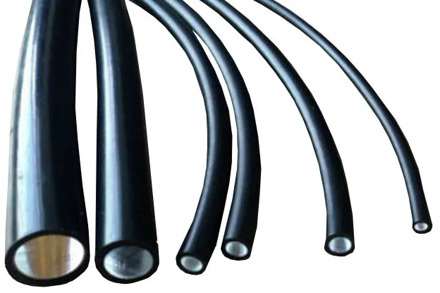 5mX BLACK plastic PMMA end glow fiber optic cable light illumination decoration Inner diameter 1mm/2mm/3mm/5mm/6mm freeshipping