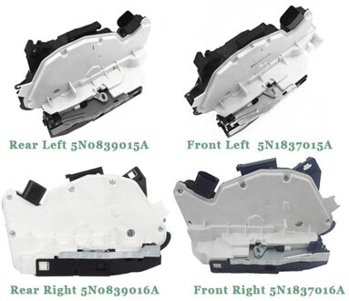 5N1837015A Deurslotaandrijving Klink Centrale Mechanisme Pak Voor Vw Amarok Tiguan Lavida Passat Cc Skoda Fabia Superb voorkant links
