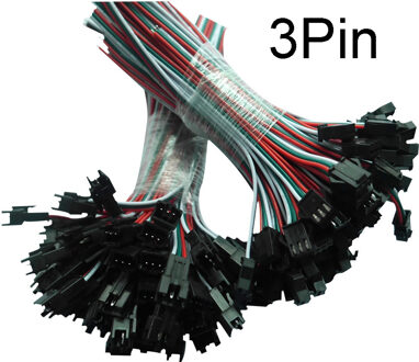 5pairs 2pin 3pin 4pin 5pin 6pin JST LED Connectoren Mannelijke En Vrouwelijke Connector voor 3528 5050 WS2811 WS2812 LED strip Tape licht