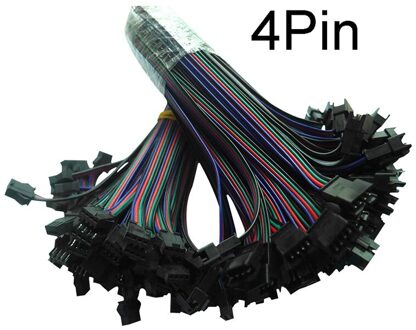 5pairs 2pin 3pin 4pin 5pin 6pin JST LED Connectoren Mannelijke En Vrouwelijke Connector voor 3528 5050 WS2811 WS2812 LED strip Tape licht