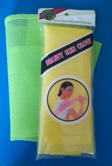 5pc Schoonheid huid scrubben doek washandje japanse body wash handdoek nylon badhanddoek huid polijsten handdoek