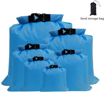 5Pcs 1.5L 2.5L 3L 3.5L 5L 8L Waterdichte Dry Bag Pack Sack Zwemmen Rafting Kajakken Rivier Trekking Drijvende Zeilen varen * TL