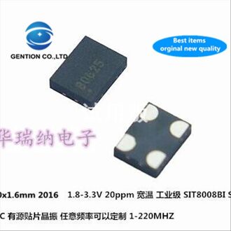 5Pcs 100% En Orginal SIT8008BI-71-18E 1.8V Actieve Smd Kristal 27M 27Mhz 27.000Mhz