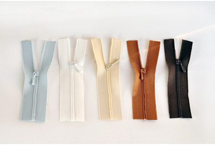 5Pcs 10Cm Open End Mini Nylon Ritsen Diy Pop Jas Jurk Kledingstuk Naaien Rits Vervanging Accessoires Materialen 3