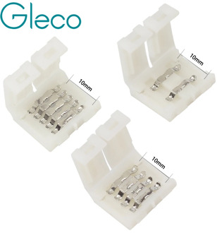 5PCS 10mm 2pin 4pin 5pin Quick Connector Free soldering for single color 5050 LED Strip Light RGB RGBW RGBWW