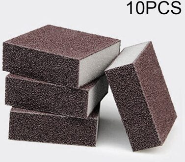5Pcs/10Pcs Hoge Dichtheid Nano Emery Magic Spons Voor Cleaning Huishoudartikelen Keuken Verwijderen Roest Wrijven MDJ998 10 stk