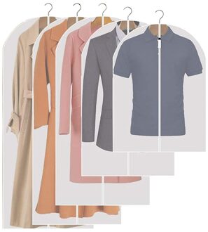 5Pcs/10Pcs Stofdicht Peva Kledingzak Pak Cover Wome Jurk Cover 10stk 60 X 100CM