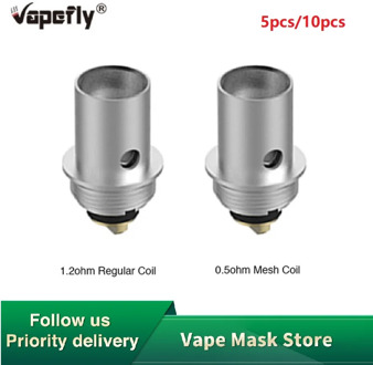 5pcs 10pcs Vapefly Jester Coil 1.2ohm Regular Coil / 0.5ohm Mesh Coil for Vapefly Jester Pod Kit E-cigarette Vape Vaporizer
