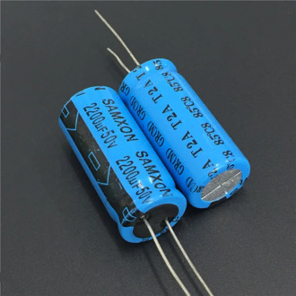 5pcs 2200uF 50V SAMXON GR Series 16x35mm High Quality 50V2200uF Aluminum Electrolytic capacitor