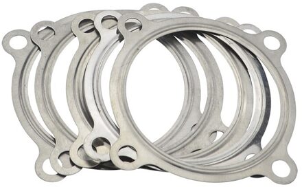 5Pcs 3 Inch Inch 4 Bolt Ss 304 Turbo Uitlaat Downpipe Flens Pakking Voor GTX30 GT30 GT35 GTX35