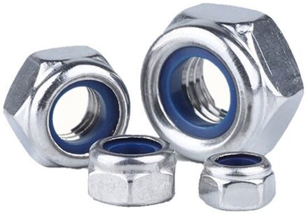 5Pcs 304 Rvs Schroef Cap M3 M4 M5 M6 M8 M10 M12 M16 Om M24 Nylon Hexagon Lock noten T Type Fasten Deel