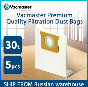 5PCS 30L Vacmaster Fine Filtration Dust Bags Vacuum Cleaner Bags Cleaner Vacuum Accessories