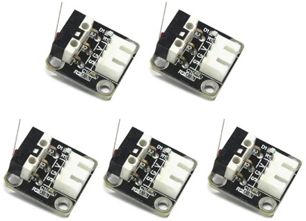 5Pcs 3D Printer Accessories X/Y/Z Axis End Stop Limit Switch 3Pin N/O N/C Easy to Use Micro Switch for CR-10 Series Ender-3