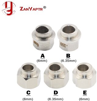 5Pcs 3D printer onderdelen Openbuilds Excentrieke Kolom Isolatie Kolom Zeshoekige Boring 5MM Hoge 6 MM/6.35 MM V Groef Rvs