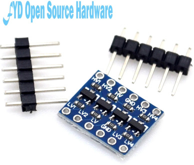 5PCS 4 Channel IIC I2C Logic Level Converter Bi-Directional Module 5V to 3.3V