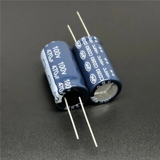 5Pcs 470uF 100V JH CD263 Series 16x31mm 100V470uF Aluminum Electrolytic Capacitor
