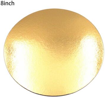 5Pcs 8/10/12/14 Inch Goud Ronde Cake Board Cirkel Base Cupcakes Stand Papier Case Liners Partij gebak Bakken Mat Partij Decoratie