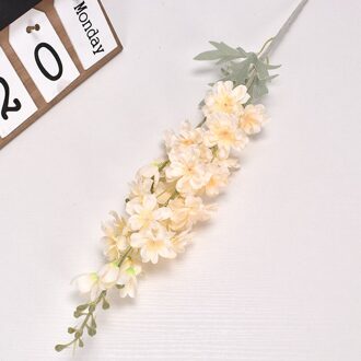 5Pcs 87Cm Europese Hyacint Kunstbloem 2 Vork Getuft Delphinium Bruiloft Thuis Woonkamer Ingemaakte Kunstmatige Bloemen 6