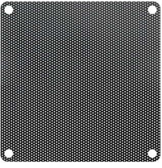 5Pcs 8Cm 9Cm 12Cm 14Cm Vierkante Fan Stoffilter Duurzaam Zwart Pvc Stofdicht Case Pc computer Mesh Cover Bescherm Je Computer 90MM