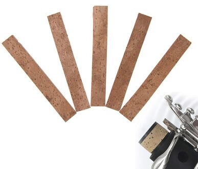 5Pcs 91X13X2 Mm Klarinet Kurk Joint Kurken Lakens Voor Saxofoons Muziekinstrumenten Accessoires