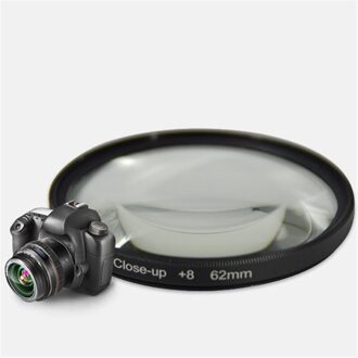 5Pcs Agnicy Slr Camera Macro Lens Accessoires Neutrale 62Mm Close-Up 8 Lens