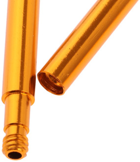 5pcs Aluminium Alloy Bicycle Presta Valve Extender Fixed Gear Bike/Road Bike French Valve Extension Gold 40mm/50mm/60mm