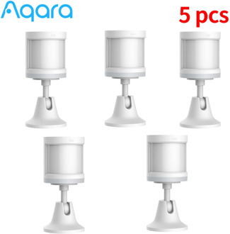 5pcs Aqara Sensor Smart Human Body Sensor ZigBee Motion Security Wireless Sensor Smart Home Work With Homekit/Mi Home