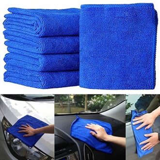 5Pcs Auto Care 30Cm X 30Cm Microfiber Car Doekjes Car Care Microvezel Wax Polijsten Detaillering Handdoeken
