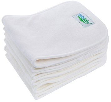 5Pcs Baby Insert Bamboe Blend Inserts 4 Lagen Herbruikbare Insert Bamboe Liner Inserts Voor Baby Pocket Luier Cover Maat 14x35CM