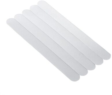 5Pcs Badkamer Bad Transparant Antislip Stickers Trappen Tape Badkamer Anti-Slip Strips FBS889