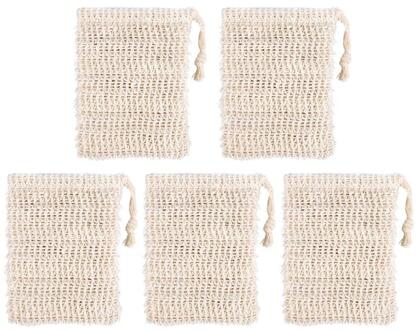 5Pcs Bathing Zeep Saver Bag Zeep Zak Mesh Zeep Zak Zeep Saver Bag Zeep Saver Pouch Voor Opslag Reizen