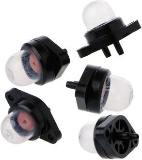 5Pcs Benzine Snap In Primer Lamp Brandstof Voor Kettingzagen Bladblazers Trimmer Carburateur 1XCF