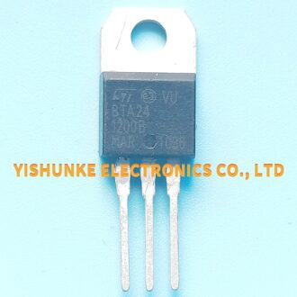 5Pcs BTA24-1200B BTA24-1200SW BTA24-1000B LM2587T-ADJ 2N6394G BT139-800 BT139-800E BT139-800G Te-220 BTA24-1000B 10stk