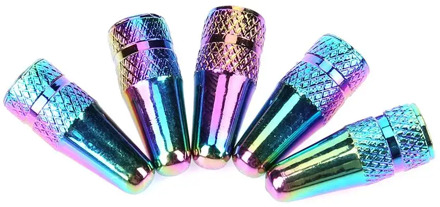 5pcs Chameleon Bike Presta valve cap MTB Wheel Rim Tyre Stem Air Valve Caps Bicycle Aluminium Pressure Valve Caps Dust Cover