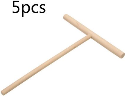 5Pcs Chinese Specialiteit Maker Pannenkoek Beslag Houten Strooier Stok Thuis Keuken Pie Gereedschap Diy Knoedel Maker Cocina Accessoires 5stk