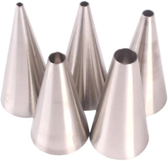 5PCs Cookie Pastry Nozzles Cupcake Cookies Icing Piping Tips DIY Cake Decor