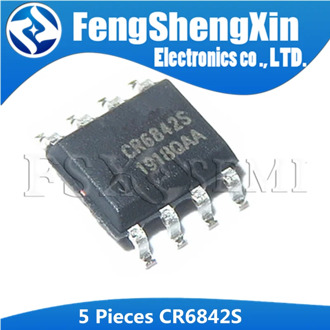 5PCS CR6842S SOP-8 CR6842 SOP8 SOP PWM Controller IC