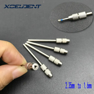5pcs Dental Drill Bur Adapter Converter 2.35mm to 1.6mm Shank Polisher/ 2.35mm to 3mm